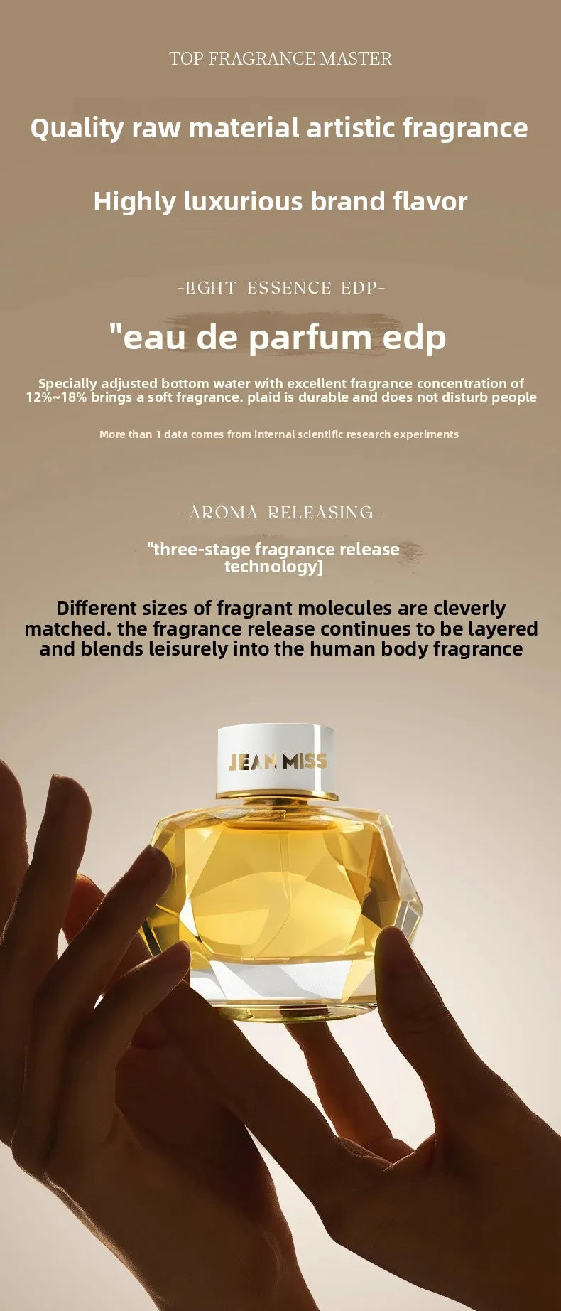 New Women's Perfume Fresh Elegant Floral Fragrance Long-lasting Woman Eau De Parfum High-quality Ladies Body Fragrance